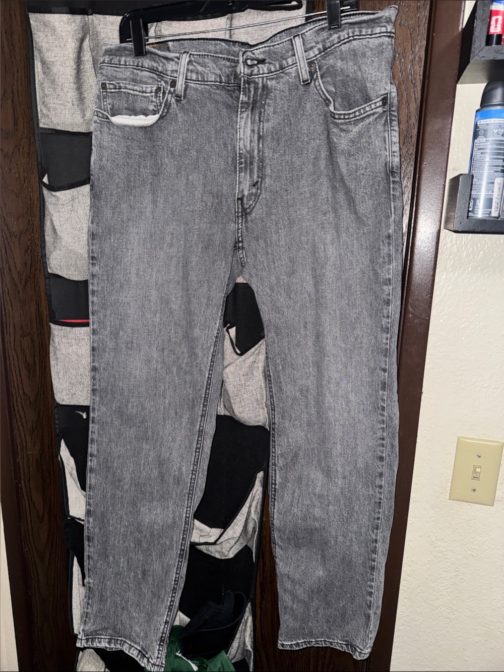 Levi's 541 Gray Washed  Leg Jeans